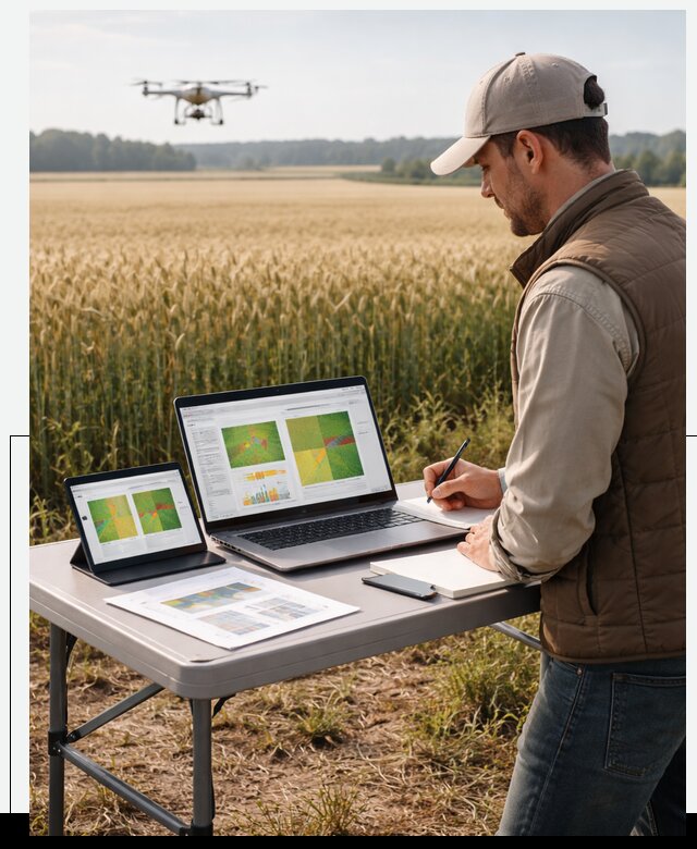 Система AI прогнозирования урожайности для точных агрономий в Новокуйбышевске