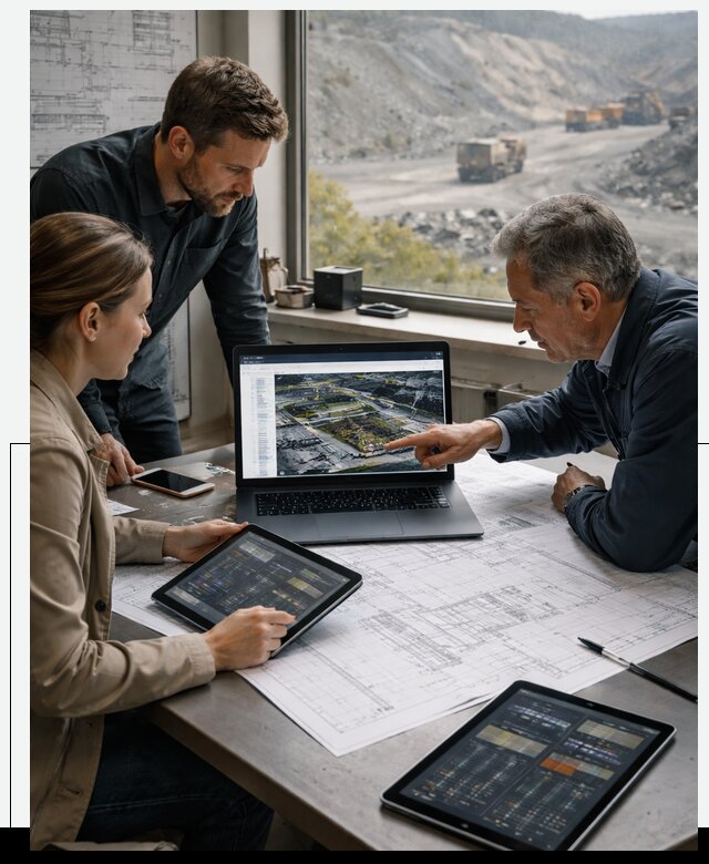 Разработка и внедрение систем для горнодобычи в Новокуйбышевске