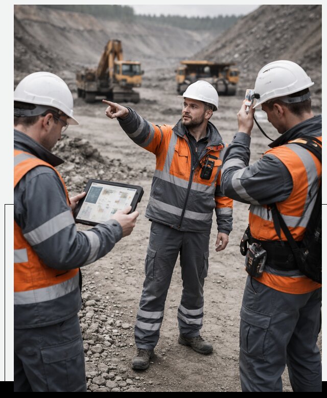 Система контроля персонала для горнодобывающей отрасли в Новокуйбышевске