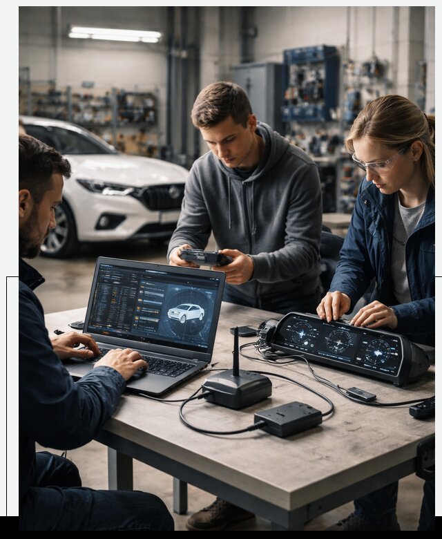 Разработка Connected Car и ПО для автопрома в Новокуйбышевске