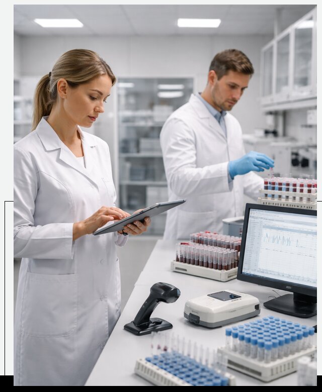 Разработка и внедрение LIMS системы для биотех лабораторий в Новокуйбышевске