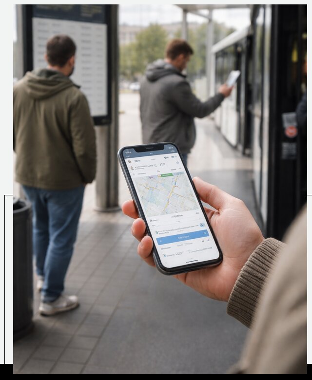 Мобильное приложение для пассажиров в Новокуйбышевске с оплатой и расписанием